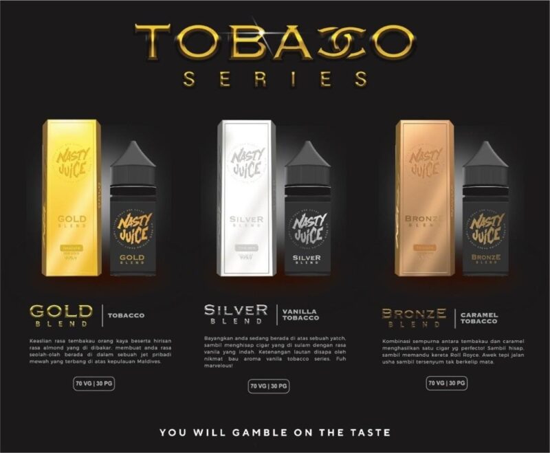 NASTY - TABACO - SILVER BLEND VAINILLA