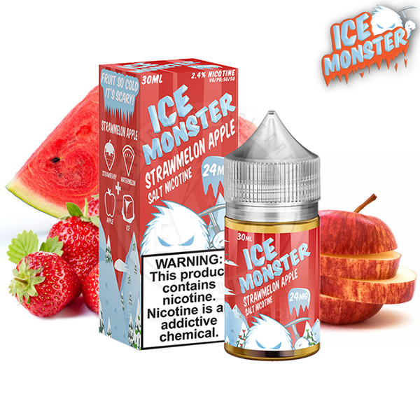 Ice Monster Strawmelon Apple  3mg