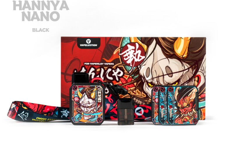 HANNYA NANO BY VAPELUSTION - NEGRO