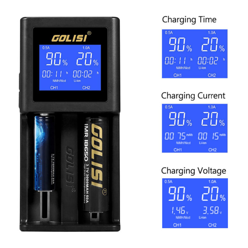 Cargador Golisi S2 SMART  - FAST CHARGE