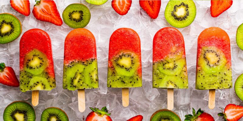 Ice Fruit Pop - Strawberry Kiwii