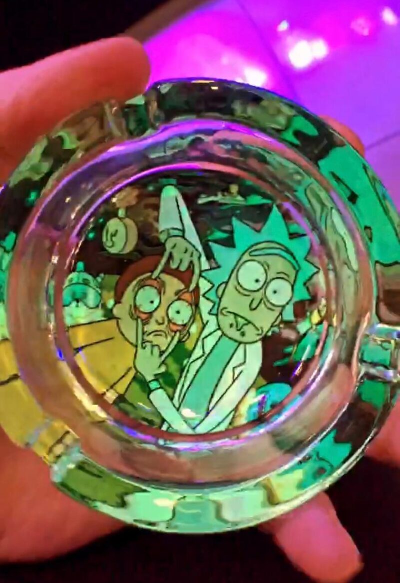 Cenicero Rick y Morty Flúor
