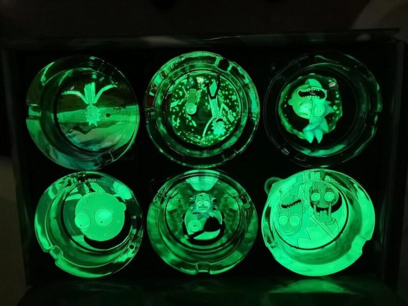 Cenicero Rick y Morty Flúor