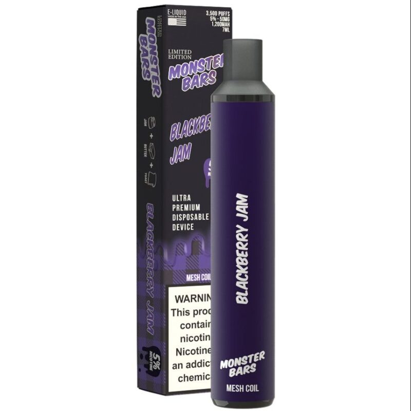 Monster Bars - Vape Desechable 3500puffs (17.5 cajetillas)