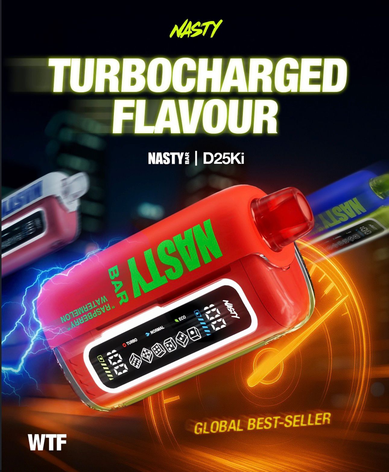 Nasty Bar 20K - Desechable