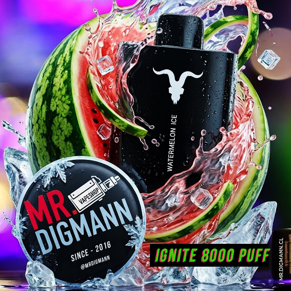 IGNITE 8000 PUFF - DESECHABLE